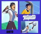 Ahito είναι το τερματοφύλακας της ομάδας ποδοσφαίρου γαλαξιακό Snow Kids με αριθμό 1